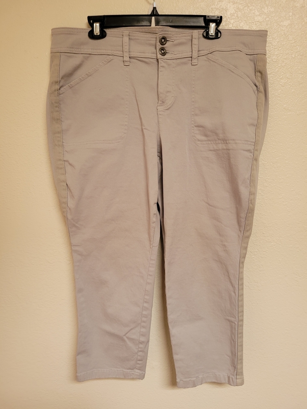 Torrid Grey Cropped Skinny Pants